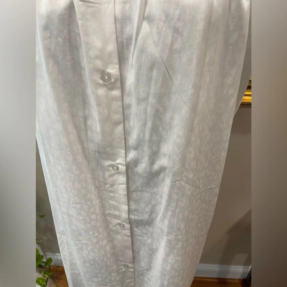Carriage court 2 piece nightgown‎ robe set ladies size 12/14 70s girly Vintage